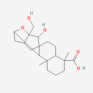 Chemical structure of Adenostemmoic acid G