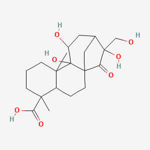 Chemical structure of Adenostemmoic acid E