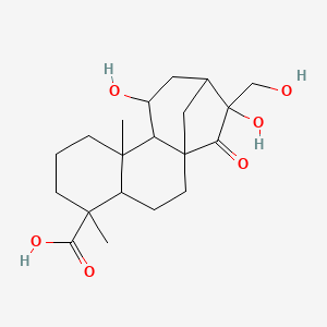 Chemical structure of Adenostemmoic acid D