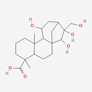 Chemical structure of Adenostemmoic acid C
