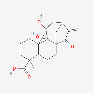 Chemical structure of Adenostemmoic acid B