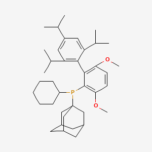 Chemical structure of AdCyBrettPhos
