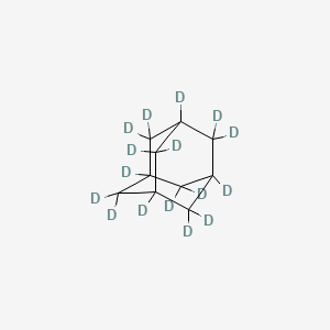 Chemical structure of Adamantane-d16