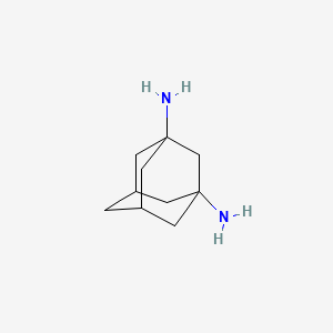 Chemical structure of Adamantane-1,3-diamine