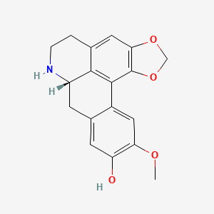 Chemical structure of Actinodaphnine