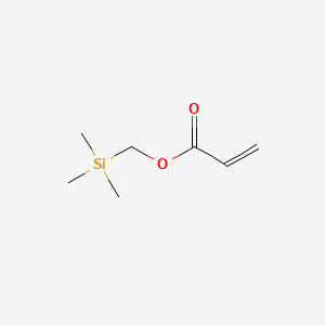 Chemical structure of ACRYLOXYMETHYLTRIMETHYLSILANE