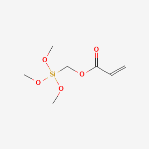 Chemical structure of ACRYLOXYMETHYL TRIMETHOXYSILANE