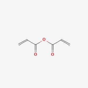 Chemical structure of Acrylic anhydride