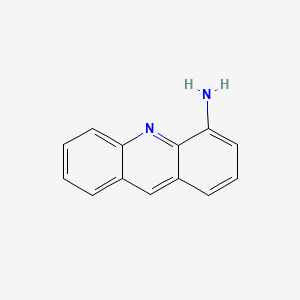 Chemical structure of 4-Acridinamine