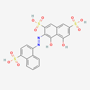 Chemical structure of Acid Red 60