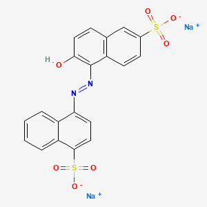 Chemical structure of Acid Red 13