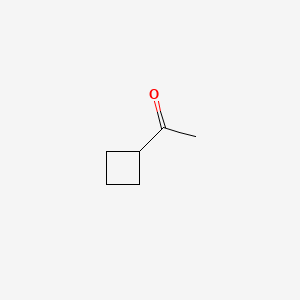 Chemical structure of Acetylcyclobutane