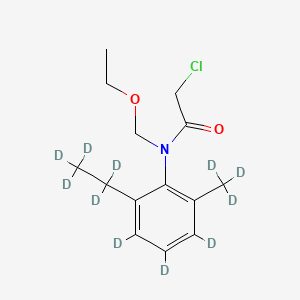 Chemical structure of Acetochlor-d11