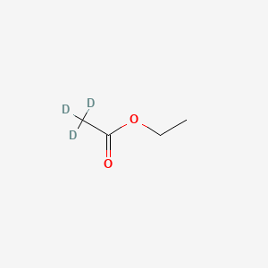 Chemical structure of Ethyl acetate-D3