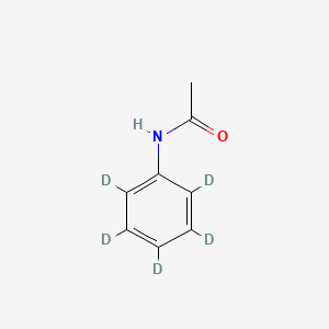 Chemical structure of ACETANILIDE-2,3,4,5,6-D5