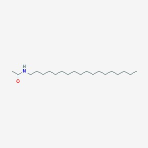 Chemical structure of N-octadecylacetamide