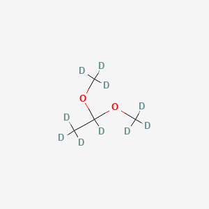 Chemical structure of Acetaldehyde Dimethyl Acetal-d10