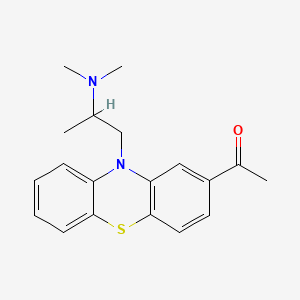 Chemical structure of Aceprometazine
