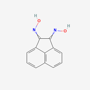Chemical structure of Acenaphthenequinone Dioxime
