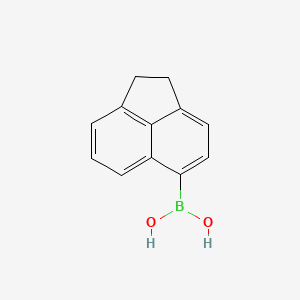 Chemical structure of Acenaphthene-5-boronic acid