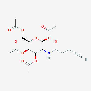 Chemical structure of Ac4GalNAl