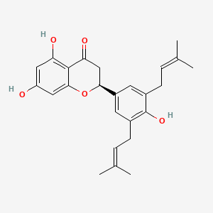 Chemical structure of Abyssinone V