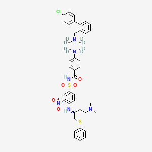 Chemical structure of ABT 737-d8