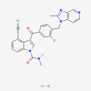 Chemical structure of ABT 491