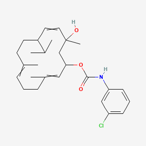Chemical structure of Absolute stereochemistry