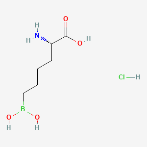 Chemical structure of ABH hydrochloride