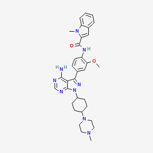 Chemical structure of A-420983