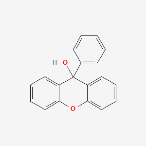 Chemical structure of 9-Phenylxanthen-9-ol