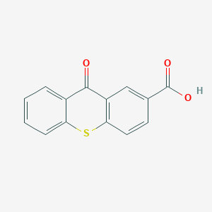 Chemical structure of 9-Oxo-9H-thioxanthene-2-carboxylic acid