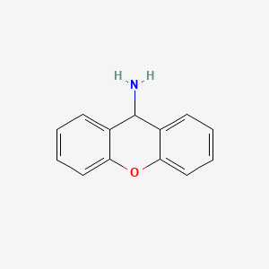 Chemical structure of 9H-Xanthen-9-amine