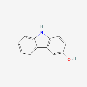 Chemical structure of 9H-Carbazol-3-ol