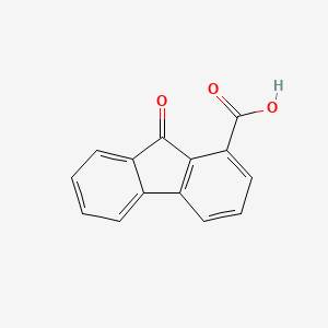 Chemical structure of 9-Fluorenone-1-carboxylic Acid