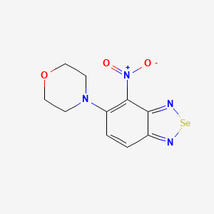 Chemical structure of 9-butyl-9H-fluoren-9-ol