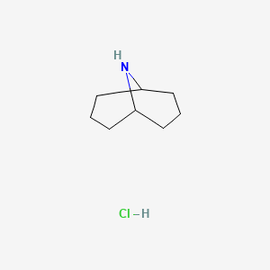 Chemical structure of 9-Azabicyclo[3.3.1]nonane hydrochloride