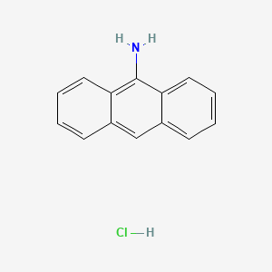 Chemical structure of 9-Aminoanthracene Hydrochloride