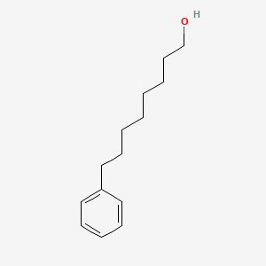 Chemical structure of 8-Phenyl-1-Octanol