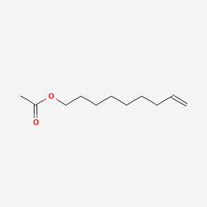 Chemical structure of 8-Nonenyl Acetate