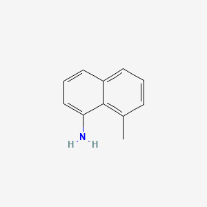 Chemical structure of 8-Methylnaphthalen-1-amine