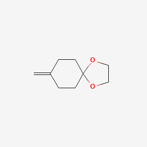 Chemical structure of 8-Methylene-1,4-dioxaspiro[4.5]decane