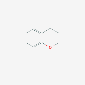 Chemical structure of 8-Methylchromane