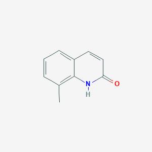 Chemical structure of 8-Methyl-2(1H)-quinolinone