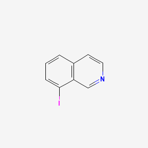 Chemical structure of 8-Iodoisoquinoline