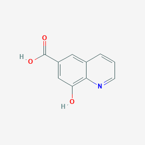 Chemical structure of 8-Hydroxyquinoline-6-carboxylic acid