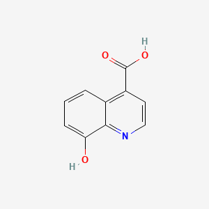 Chemical structure of 8-Hydroxyquinoline-4-carboxylic acid