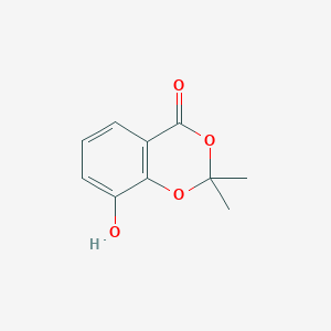 Chemical structure of 8-Hydroxy-2,2-dimethyl-4H-1,3-benzodioxin-4-one