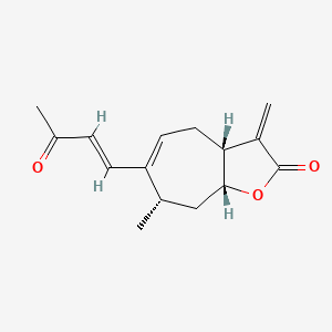 Chemical structure of 8-Epixanthatin